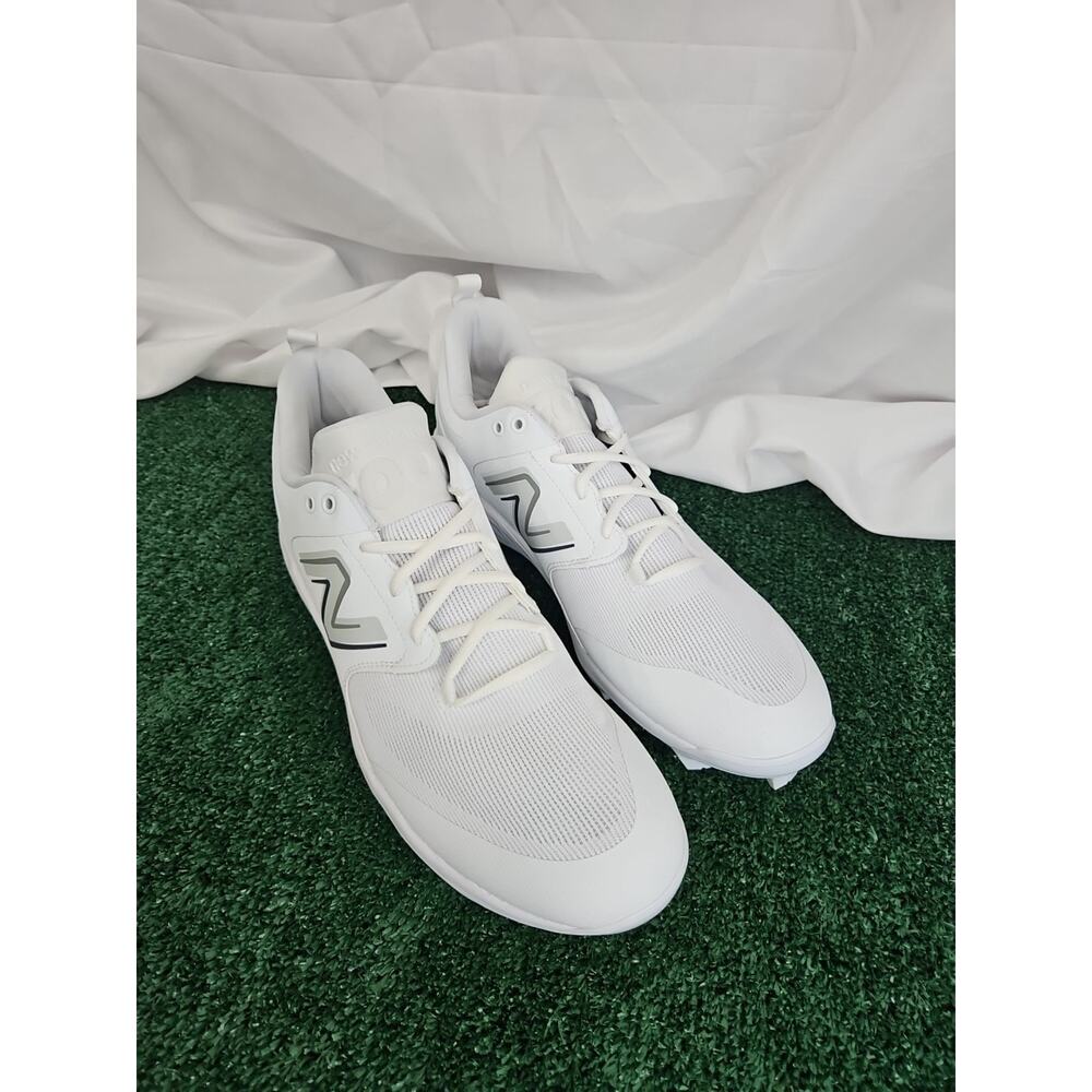 New Balance Men's Fresh Foam 3000 V6 Molded Baseball Cleats White Size 16 - Picture 2 of 10